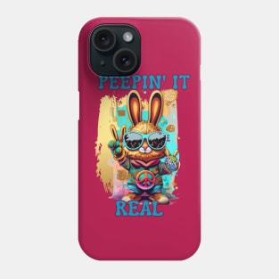 Peepin' it Real Easter Bunny Phone Case