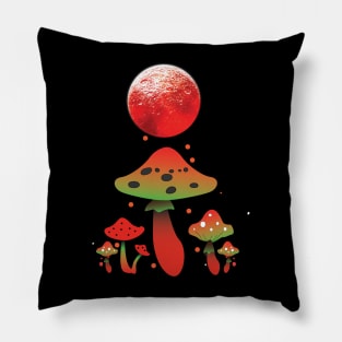 Red Spores Pillow