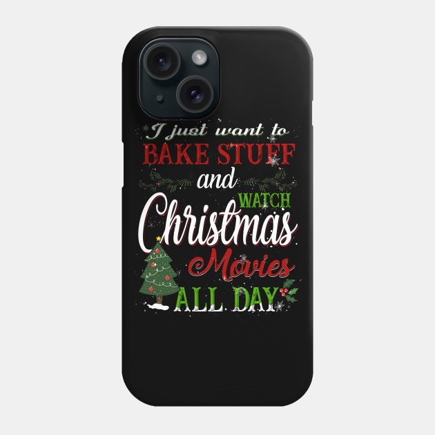 I Just Want to Bake Stuff Phone Case by aaltadel