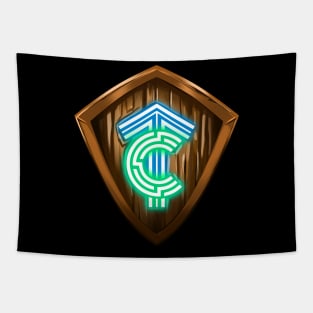 Shield Logo Tapestry