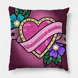 Valentine Sucks Pillow