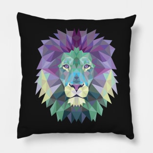 Fractal Lion Pillow