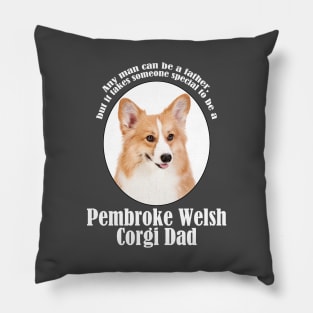 Corgi Dad Pillow