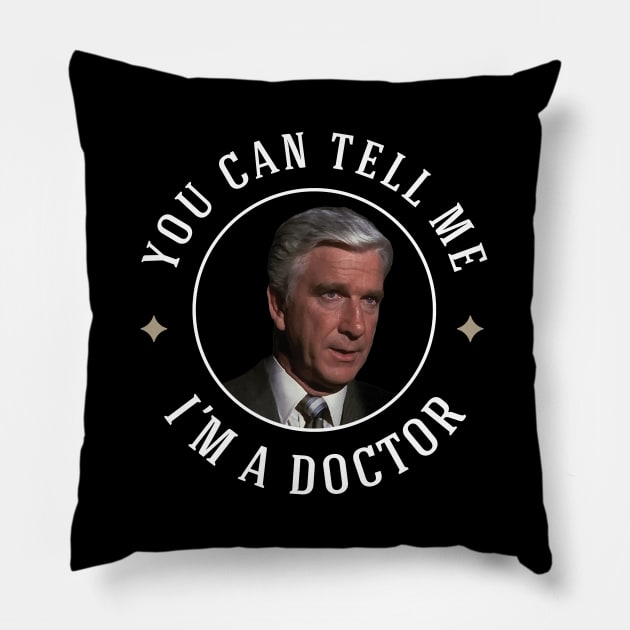 You can tell me, I'm a doctor Pillow by BodinStreet