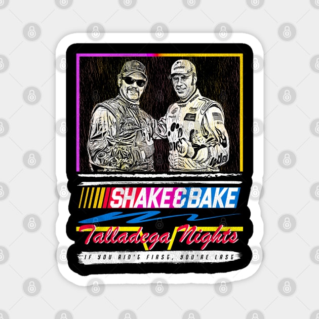 SHAKE N BAKE Race Day Colorway Magnet by darklordpug