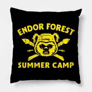 Endor Forest Summer Camp Pillow