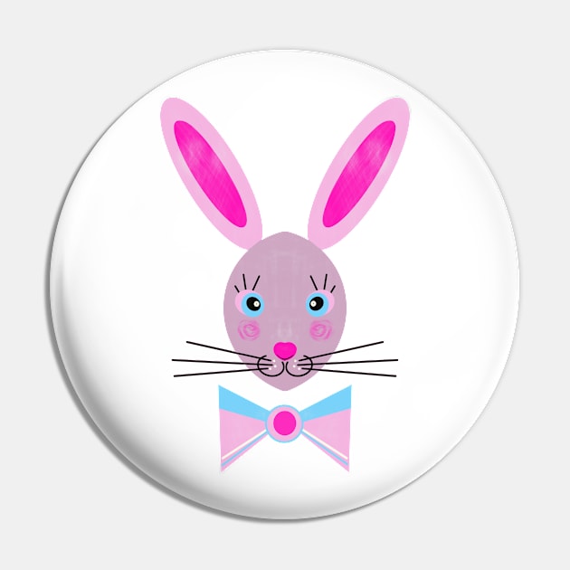 rabbit Pin by ArtKsenia