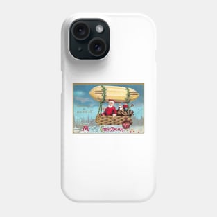 Christmas Vintage Santa with Toys Phone Case