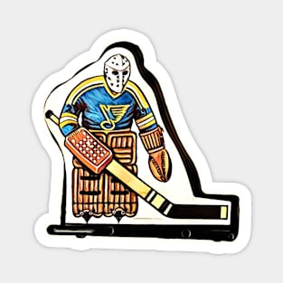 Coleco Table Hockey Goalie - St. Louis Blues Magnet