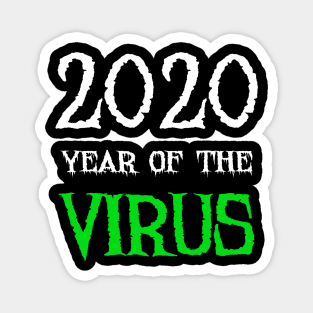 2020 Year of the Virus Magnet