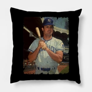 Lou Pinella - Kansas City Royals, 1969 Pillow