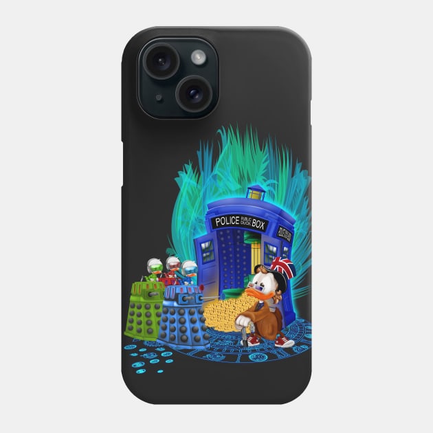 The Ducktor Tales Phone Case by Dezigner007