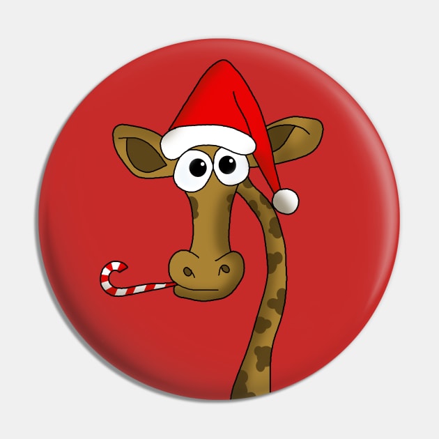 Christmas giraffe Pin by valentinahramov