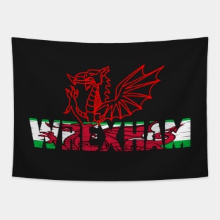 WREXHAM WELSH FLAG DRAIG GOCH RED DRAGON Tapestry