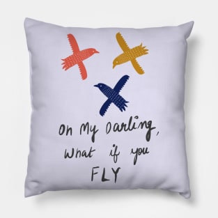 Inspiring quote Pillow