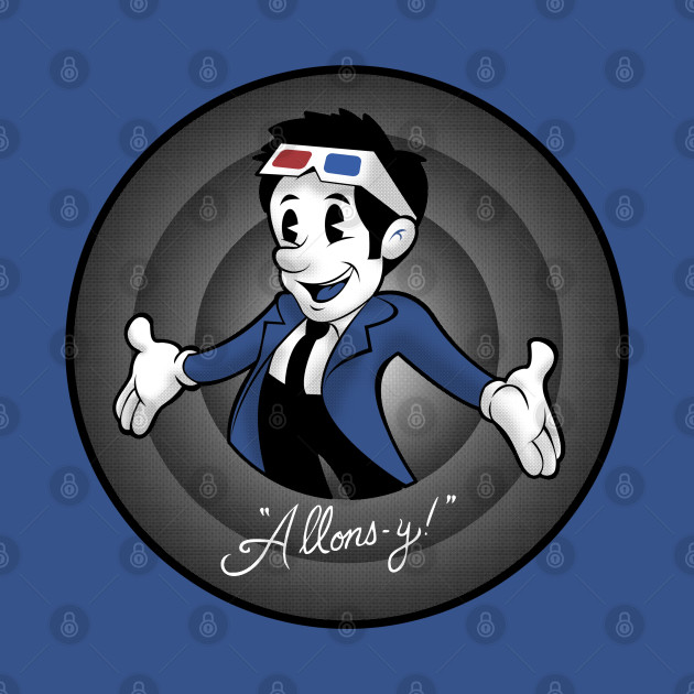 Discover Allons-y - Doctor - T-Shirt