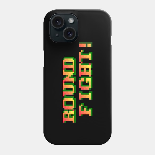 Street Fighter - Round 1 One Fight! Phone Case by Tees_N_Stuff