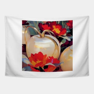 Golden Harvest Still Life Tapestry