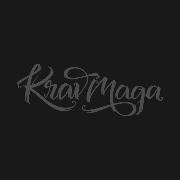 Krav Maga Dark Script by polliadesign