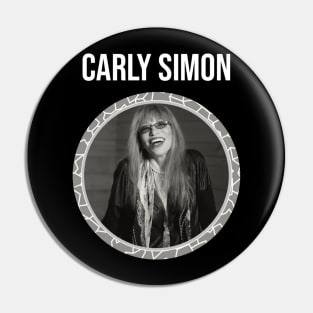 Carly Simon Pin