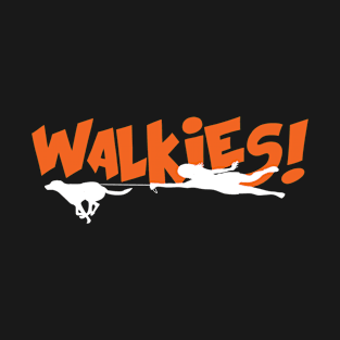 Walkies Dog Mom (Orange) T-Shirt