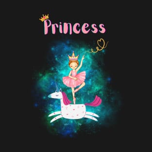 Unicorn and the princess T-Shirt