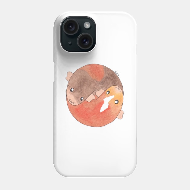 Yin-Yang Eric and Ernie Phone Case by shiro