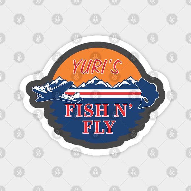 Yuri's Fish n Fly Magnet by ZombieNinjas