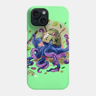 Colorful Octopus Illustration Phone Case