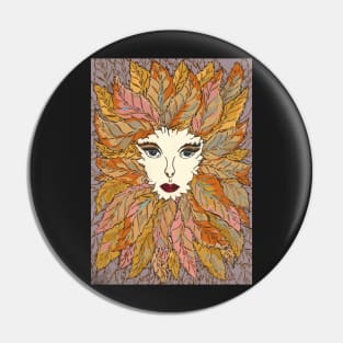 Green Lady - Autumn Pin