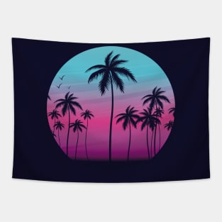 Sundown - 90's surf purple edition T-Shirt Tapestry