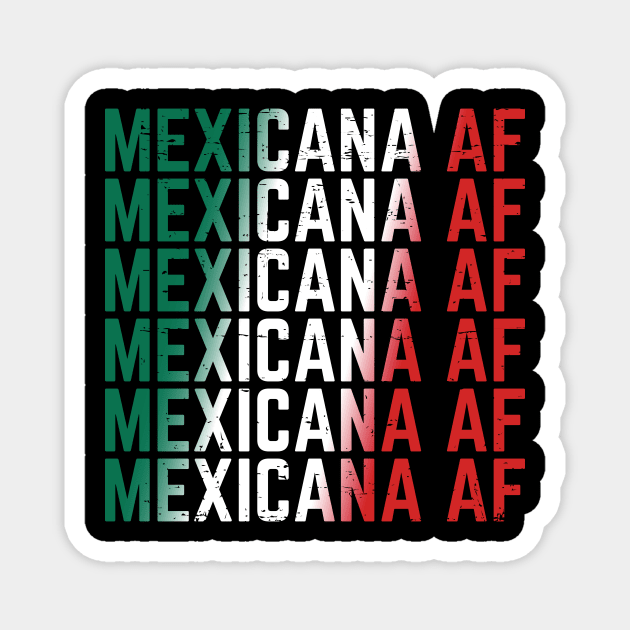 Mexicana AF Magnet by verde