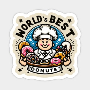 World's Best Donuts Magnet