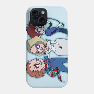 BEETLEJUICE TOON CHUCKY FAM Phone Case