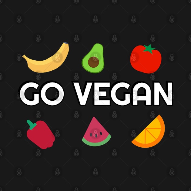 GO VEGAN veganism plant based food by InspireMe