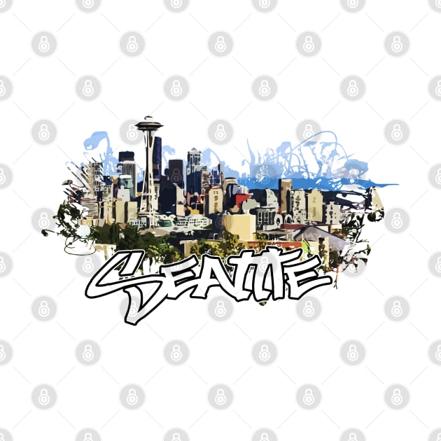 Seattle City by DARSHIRTS