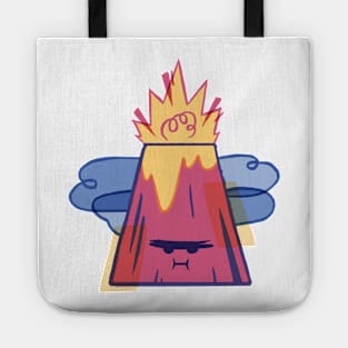 Angry Volcano Tote