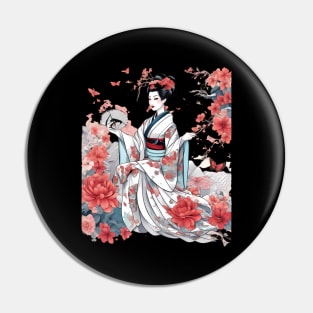 Japanese Maiko Pin