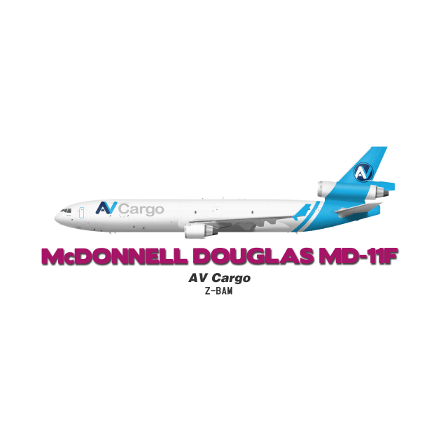 McDonnell Douglas MD-11F - AV Cargo by TheArtofFlying