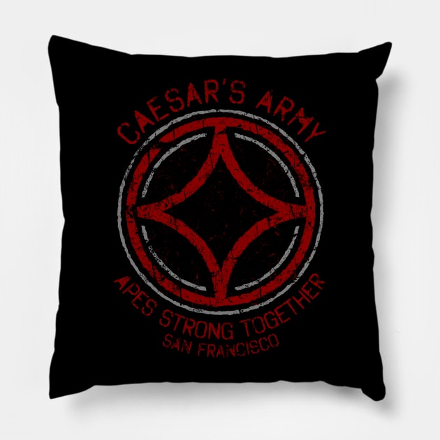 Caesar's Army Pillow by alecxps