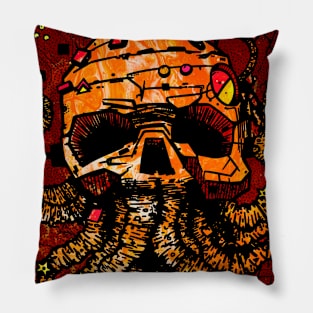 Octopus red Pillow