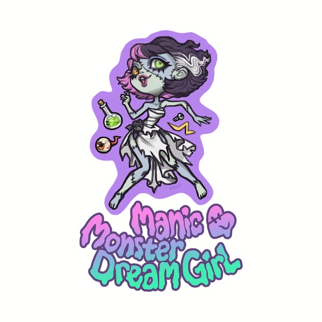 Manic Monster Dream Girl - Pastel Variant by Zae369