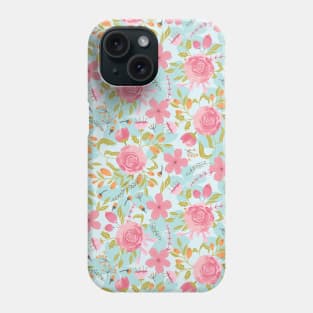 English Garden Floral Phone Case