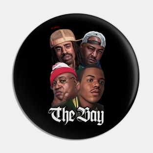 Bay Area Rap Pin