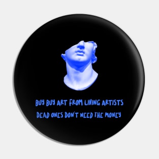 Buy art from living artists Pin