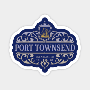 Port Townsend Washington Charming Victorian Seaport Magnet