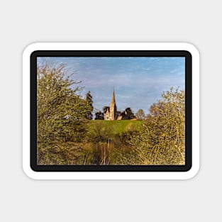 The Church at Midgeham in Berkshire Magnet