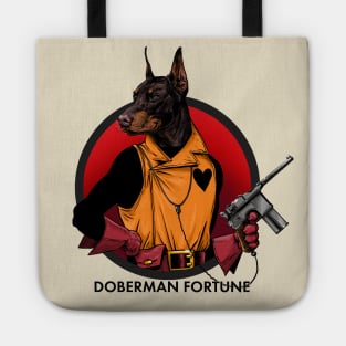 Doberman Fortune small Tote
