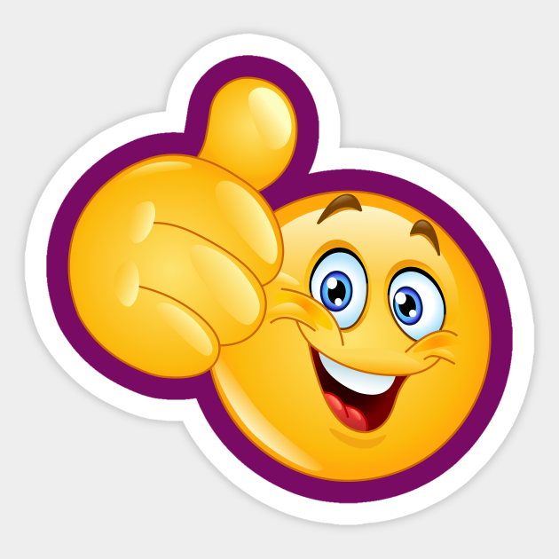 smiling thumbs up emoji meme