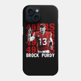 San Francisco 49ers Brock Purdy 13 Phone Case